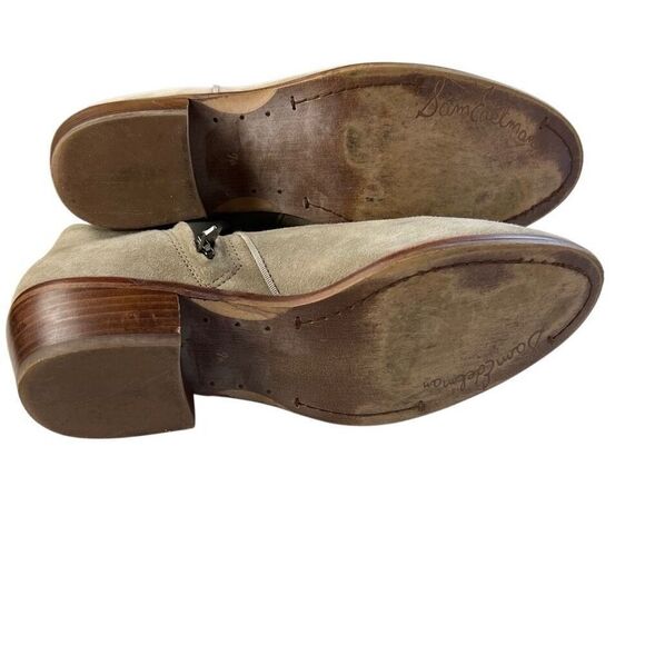 Sam Edelman Boot Booties Shoes Suede Tan Size 7.5 - Picture 5 of 10